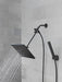 Delta Universal Showering Components 75527 10 inch Raincan Shower Head & Hand Held Combo with Adjustable Extension Arm
