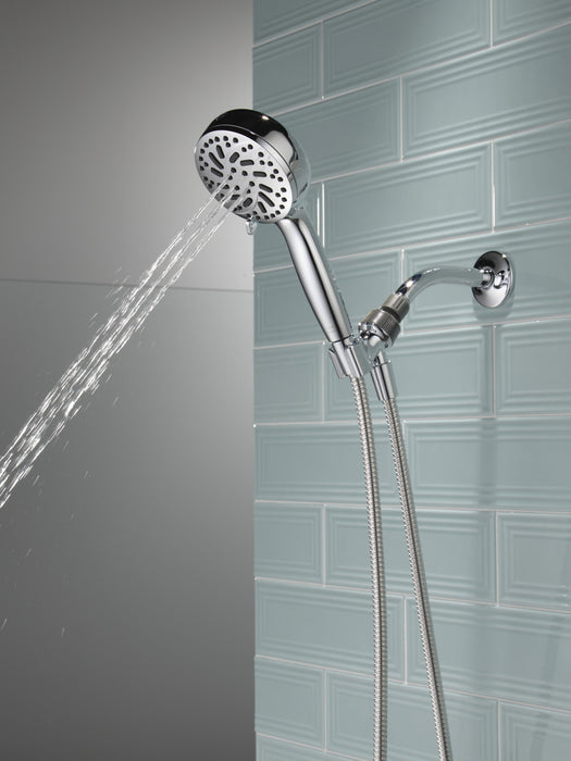 Delta Universal Showering Components 75740 6-Setting Hand Shower with Cleaning Spray