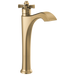 Delta Dorval 757 Single Handle Vessel Bathroom Faucet, champagne bronze