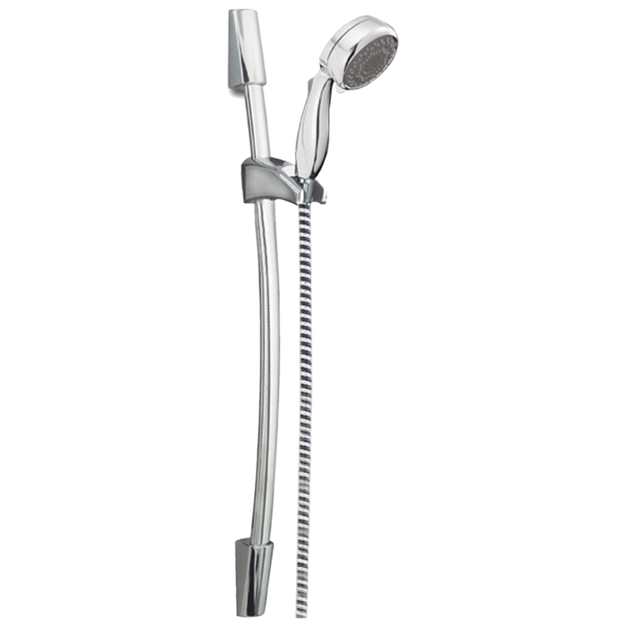 Delta Universal Showering Components 75800140 7-Setting Wall Bar Hand Shower
