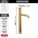 Delta Trinsic: Single Handle Vessel Bathroom Faucet
