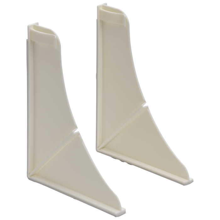 Peerless Universal Showering Components 76814WH Splash Guards - Shower