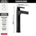 Delta Zura: Single Handle Vessel Bathroom Faucet
