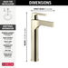Delta Zura 774 Single Handle Vessel Bathroom Faucet