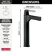 Delta Zura 774 Single Handle Vessel Bathroom Faucet