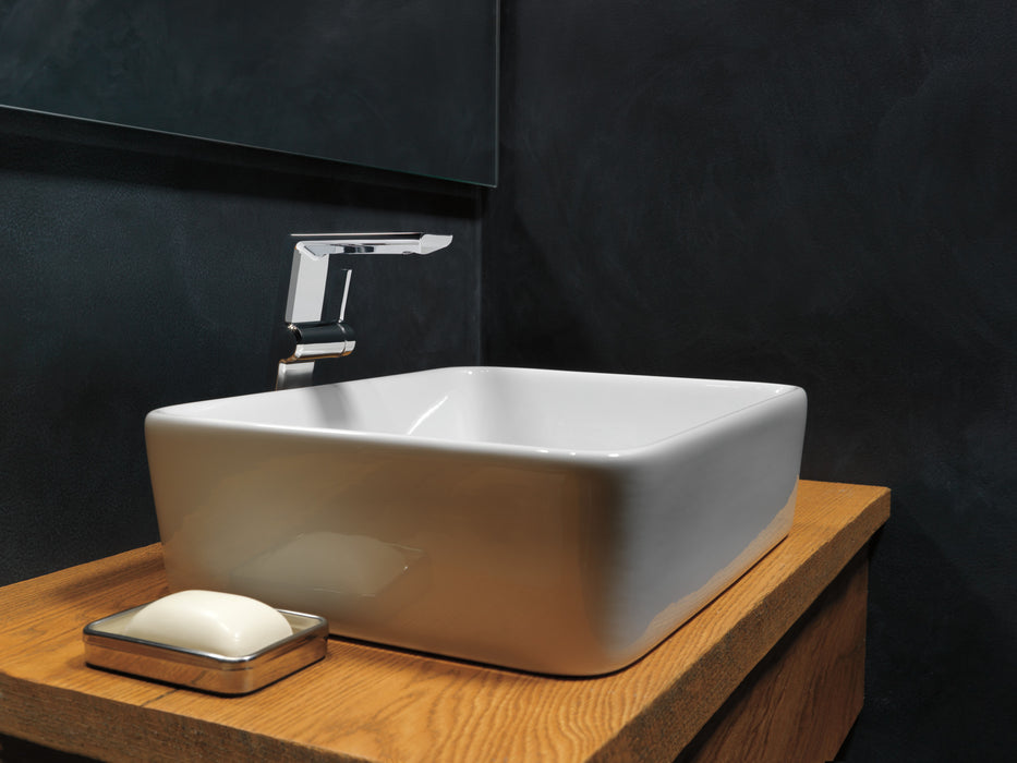 Delta Pivotal: Single Handle Vessel Bathroom Faucet
