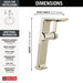 Delta Pivotal: Single Handle Vessel Bathroom Faucet