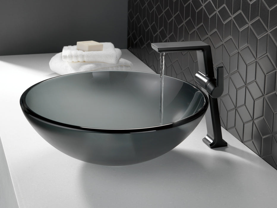 Delta Pivotal: Single Handle Vessel Bathroom Faucet