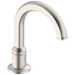 Commercial 800DPA 830DPA28TR Rustica Electronic Lavatory Faucet with Proximity Sensing Technology - Hardwire Operated, Trim, 1.0GPM