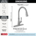 Delta Westville: Single Handle Pull-Down Kitchen Faucet