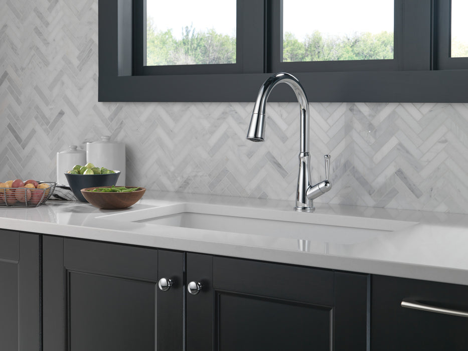 Delta Westville: Single Handle Pull-Down Kitchen Faucet
