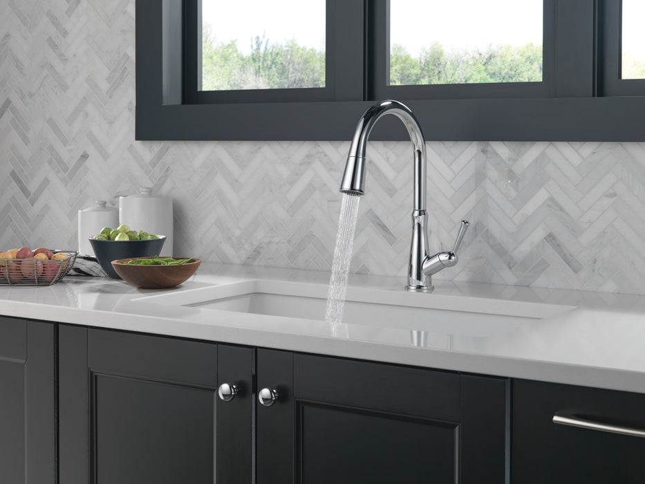 Delta Westville: Single Handle Pull-Down Kitchen Faucet
