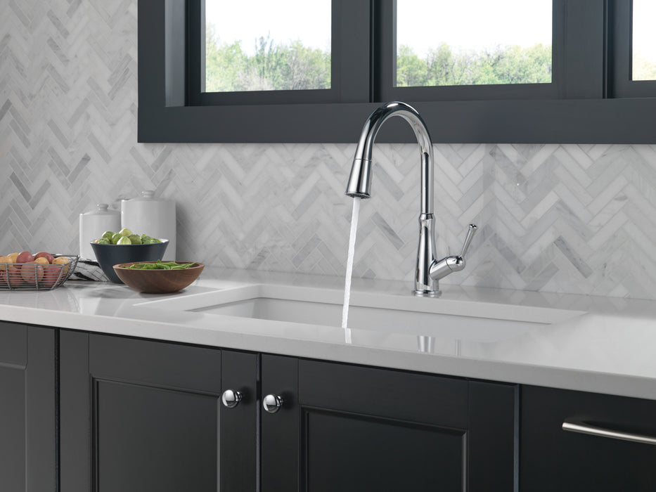 Delta Westville: Single Handle Pull-Down Kitchen Faucet