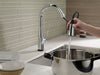 Delta Essa 9113TV VoiceIQ Single Handle Pull-Down Faucet with TouchTouch 2O Technology