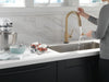 Delta Trinsic:9159TV VoiceIQ Single-Handle Pull-Down Kitchen Faucet with Touch<sub>2</sub>O Technology