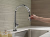 Delta Trinsic 9159TV VoiceIQ Single-Handle Pull-Down Kitchen Faucet with TouchTouch 2O Technology