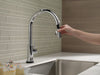 Delta Trinsic 9159TV VoiceIQ Single-Handle Pull-Down Kitchen Faucet with TouchTouch 2O Technology