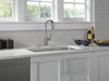 Delta Stryke: Single Handle Pull Down Kitchen Faucet
