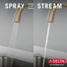 Delta Stryke: Single Handle Pull Down Kitchen Faucet