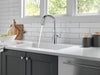 Delta Stryke: Single Handle Pull Down Kitchen Faucet