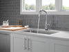 Delta Stryke 9176T Single Handle Pull-Down Kitchen Faucet with TouchTouch 2O Technology