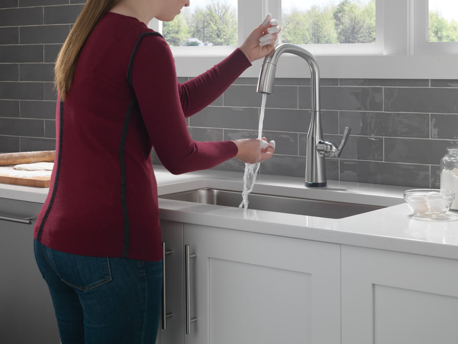 Delta Stryke 9176TV TouchTouch 2O Pull-Down Kitchen w/ Voice