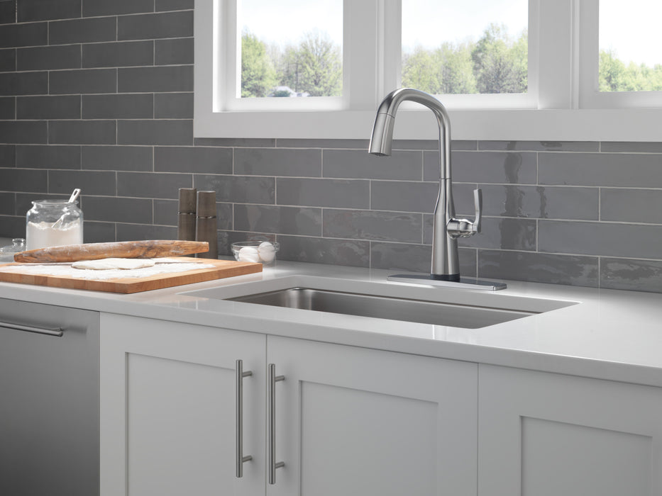 Delta Stryke 9176TV TouchTouch 2O Pull-Down Kitchen w/ Voice