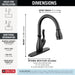 Delta Leland: Single Handle Pull-Down Kitchen Faucet with ShieldSpray Technology