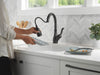 Delta Leland: Single Handle Pull-Down Kitchen Faucet with ShieldSpray Technology