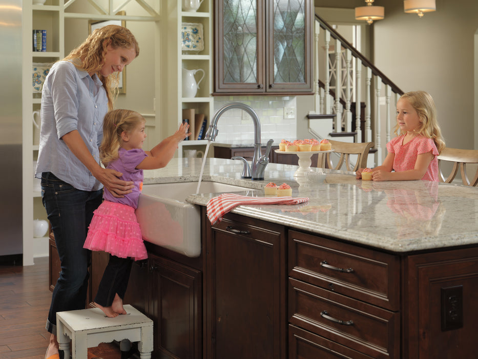 Delta Leland: Single Handle Pull-Down Kitchen Faucet with Touch<sub>2</sub>O and ShieldSpray Technologies