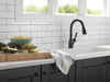 Delta Leland: Single Handle Pull-Down Kitchen Faucet with Touch<sub>2</sub>O and ShieldSpray Technologies