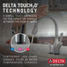 Delta Leland: VoiceIQ Single Handle Pull-Down Faucet with Touch2O Technology