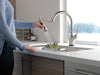 Delta Leland: VoiceIQ Single Handle Pull-Down Faucet with Touch2O Technology