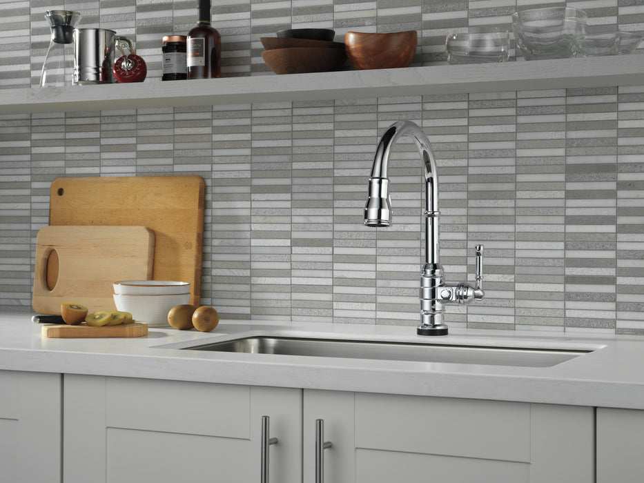 Delta Broderick™: Single Handle Pull-Down Kitchen Faucet With Touch2O Technology