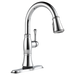 Delta Cassidy™: Single Handle Pull-Down Kitchen Faucet with Touch<sub>2</sub>O and ShieldSpray Technologies