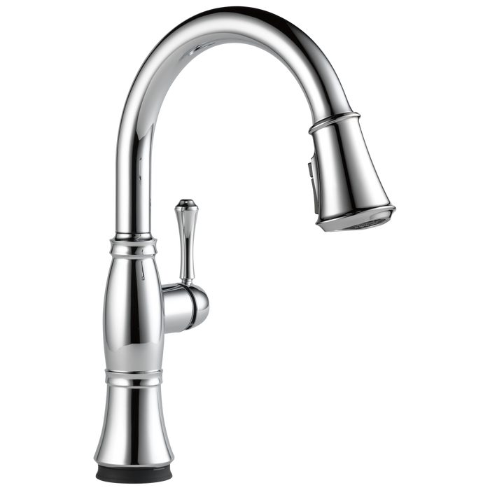 Delta Cassidy™: Single Handle Pull-Down Kitchen Faucet with Touch<sub>2</sub>O and ShieldSpray Technologies