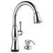 Delta Cassidy™: Single Handle Pull-Down Kitchen Faucet with Touch<sub>2</sub>O and ShieldSpray Technologies