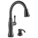 Delta Cassidy™: Single Handle Pull-Down Kitchen Faucet with Touch<sub>2</sub>O and ShieldSpray Technologies