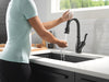 Delta Leland: Single Handle Pull-Down Bar / Prep Faucet with Touch<sub>2</sub>O Technology