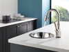 Delta Leland: Single Handle Pull-Down Bar / Prep Faucet with Touch<sub>2</sub>O Technology