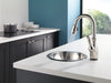 Delta Leland: Single Handle Pull-Down Bar / Prep Faucet with Touch<sub>2</sub>O Technology