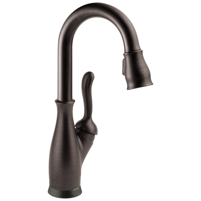 Delta Leland: Single Handle Pull-Down Bar / Prep Faucet with Touch<sub>2</sub>O Technology