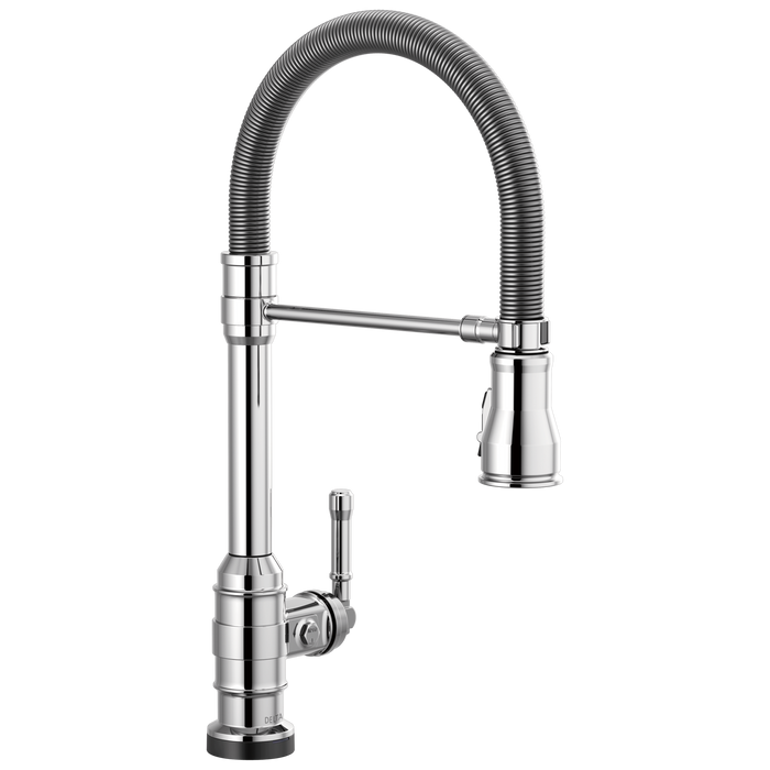 Delta Broderick:9690T Single-Handle Pull-Down Spring Kitchen Faucet with Touch<sub>2</sub>O Technology