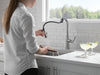 Delta Stryke: Single Handle Pull-Down Bar/Prep Faucet