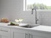 Delta Stryke: Single Handle Pull-Down Bar/Prep Faucet