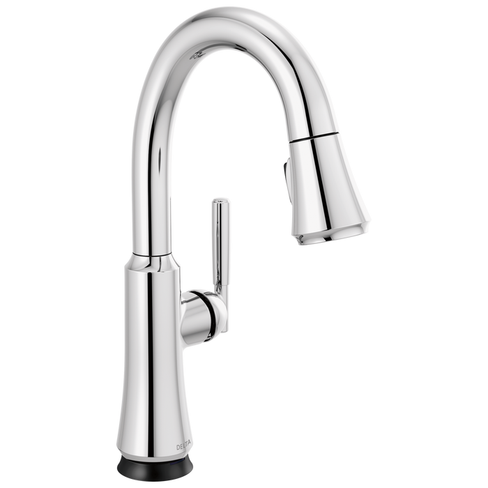 Delta Coranto 9979T Single Handle Pull-Down Bar/Prep Faucet with TouchTouch 2O Technology, chrome