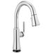 Delta Coranto 9979T Single Handle Pull-Down Bar/Prep Faucet with TouchTouch 2O Technology, chrome