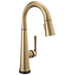 Delta Emmeline: Single Handle Pull Down Bar/Prep Faucet with Touch2O Technology
