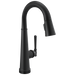 Delta Emmeline: Single Handle Pull Down Bar/Prep Faucet with Touch2O Technology