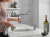 Delta Monrovia 9991 Single Handle Pull-Down Bar/Prep Faucet